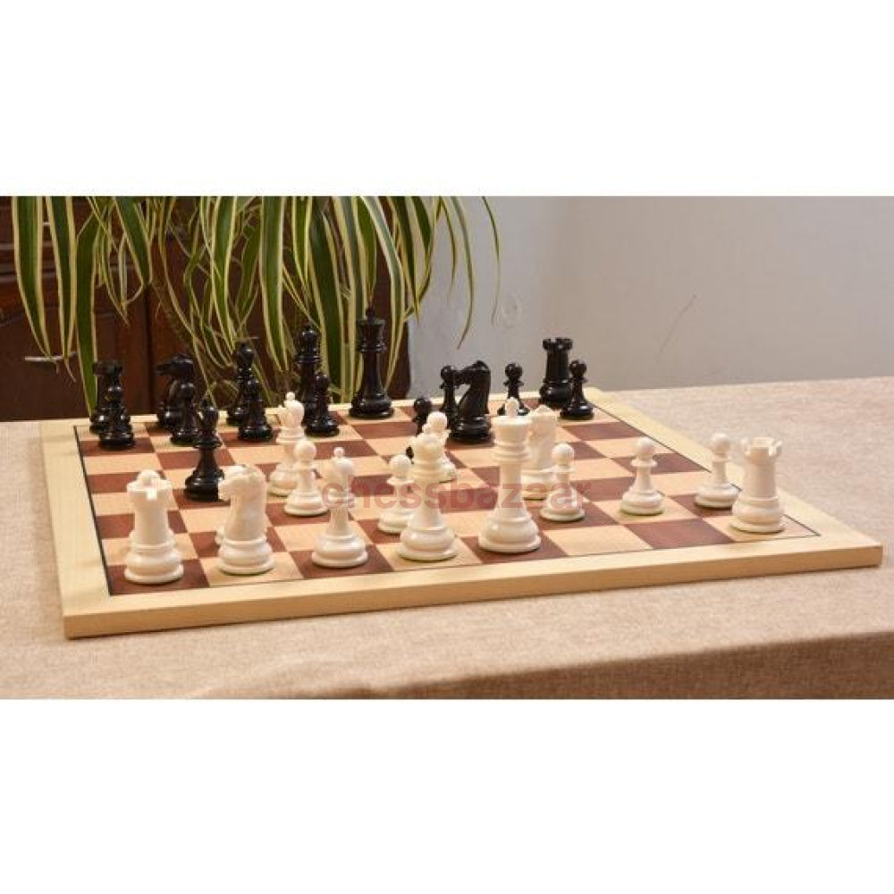 Knochen-Serie - Britisch Chess Company (Bcc) Reproduzierte Staunton Schachfiguren Mit Doppelkragen