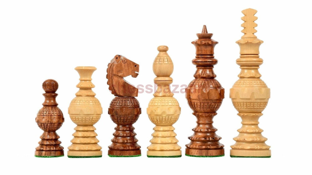 Sphärische Schachfigurenserie:  Klassische Gewichteten Handgefertigten Kugelförmigen Schachfiguren